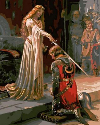 Knight Of Queen People Paint By Numbers