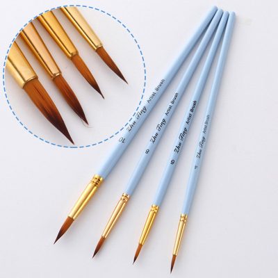 Acrylic Paint Brush Set Bristles