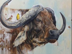 Big Buffalo Animals Paint By Numbers
