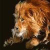 Lion The King of the Fores Animals Paint By Numbers