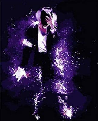 Michael Jackson Dancing People Paint By Numbers