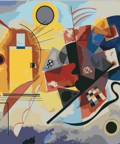 Wassily Kandinsky Gelb Rot Blau Abstract & Mandala Paint By Numbers