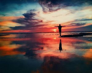 Colorful Sunset Sea  Seascape Paint By Numbers
