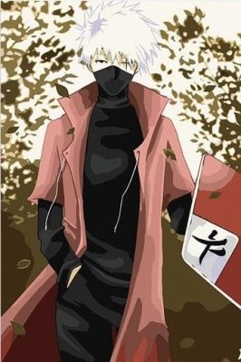 Kakashi The 6th Hokage  Cartoon and Animation Paint By Numbers