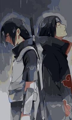 Uchiha Itachi in Past and Present Cartoon and Animation Paint By Numbers