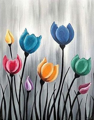 Perfect Flowers  Flowers Paint By Numbers