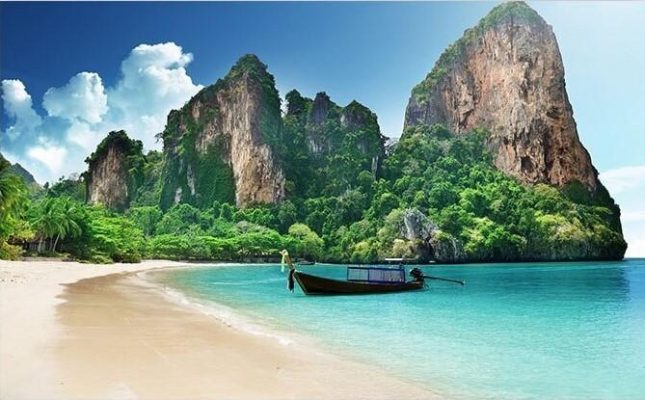 Railay Beach  Landscape Paint By Numbers