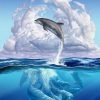 Dolphin Symphony Animals Paint By Numbers