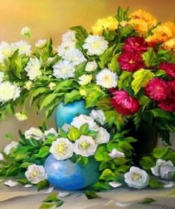 Colourful Tulips Flowers  Flowers Paint By Numbers