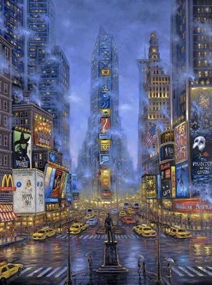 Maine Street  New York Cities Paint By Numbers