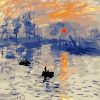 Impression Sunrise Claude Monet Landscape Paint By Numbers