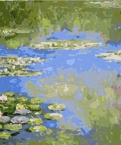 Water Lilies Morning Claude Monet Landscape Paint By Numbers