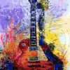 Cool Guitar Still Life Paint By Numbers
