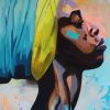 Older Black Woman People Paint By Numbers