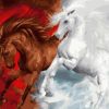 good vs evil Horse Animals Paint By Numbers