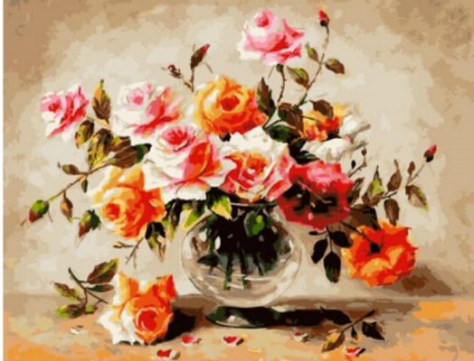 Flowers Bloom  Flowers Paint By Numbers