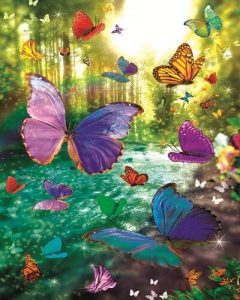 Dream River Landscape Paint By Numbers
