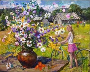 Elite Flowers Flowers Paint By Numbers