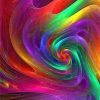 Magic Mixture of Colors Abstract & Mandala Paint By Numbers