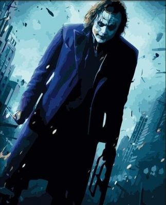 The Dark Knight Joker People Paint By Numbers