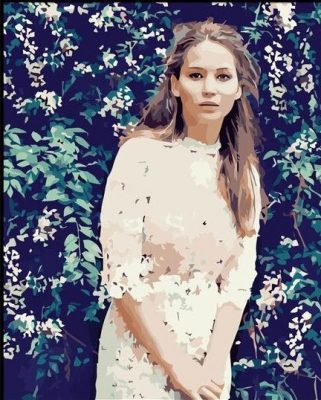Jennifer Lawrence People Paint By Numbers