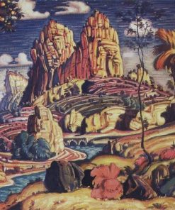 Memories of Mantegna By Konstantin Bogaevsky Landscape Paint By Numbers