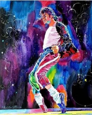 Michael Jackson Dance People Paint By Numbers