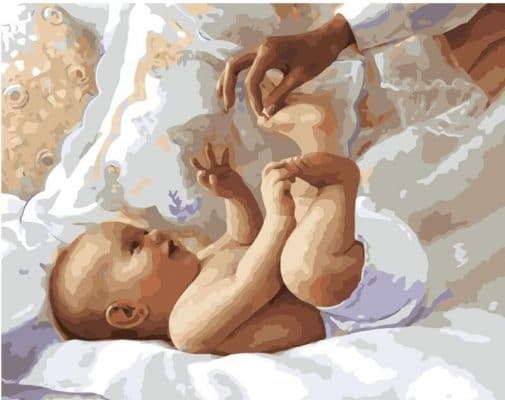 Fun Baby People Paint By Numbers