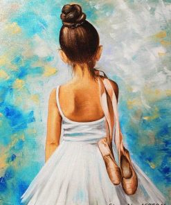 Little Ballet Dancer People Paint By Numbers