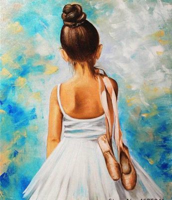 Little Ballet Dancer People Paint By Numbers