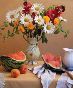 Fruit Flowers  Flowers Paint By Numbers