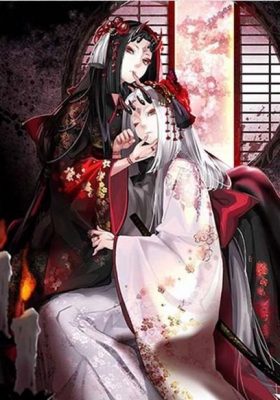 Japanese Female Cartoon and Animation Paint By Numbers