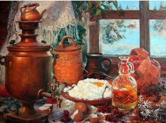 Preparatory Kitchen- Still Life Paint By Numbers