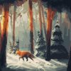 Mountain Fox  Animals Paint By Numbers