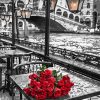 Romantic Street Modern Artwork DIY Paint By Numbers