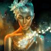 Golden Woman Paint By Numbers