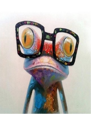 Painting Frog Animals - DIY Paint By Numbers - Numeral Paint