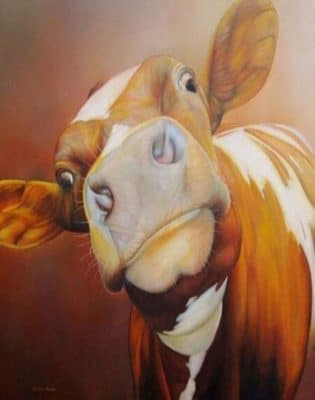Smart Cattle Animals Paint By Numbers