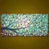 Tree Hand Painted On Canvas Picture DIY Paint By Numbers