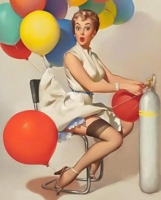 Funny Woman People Paint By Numbers