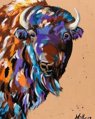 Great Bull Animals Paint By Numbers