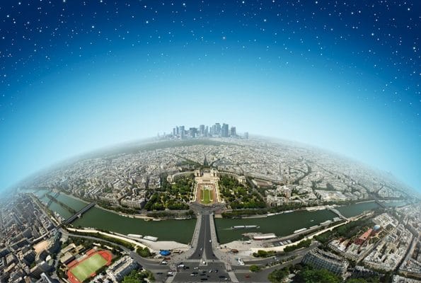 Planet Paris Cities Paint By Numbers