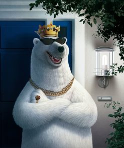 The Polar Bear Gangster Animals Paint By Numbers
