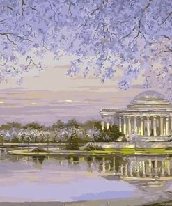 Washington Dc In Spring Cities Paint By Numbers