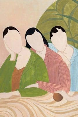 Women Without Faces People Paint By Numbers