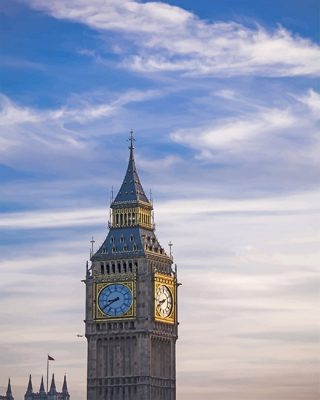 Big Ben Clock Tower London NEW Paint By Numbers