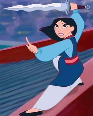 The Brave Princess Pocahontas NEW Paint By Numbers