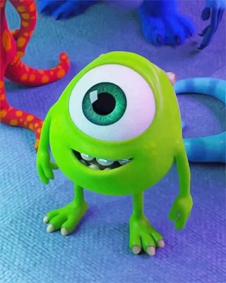 Mike Wazowski NEW Paint By Numbers