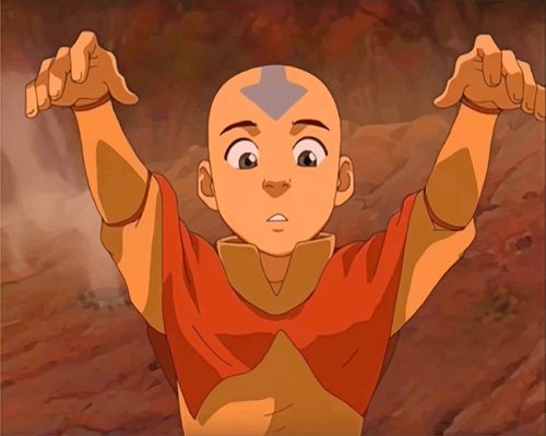 Aang The last Airbender NEW Paint By Numbers