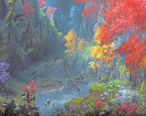 Colorful Forest NEW Paint By Numbers